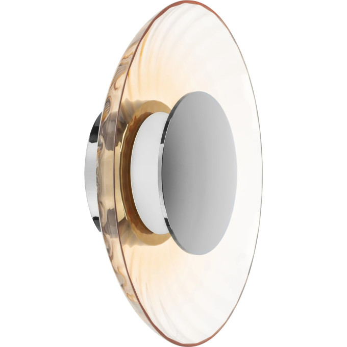 Настенно-потолочный светильник LIGHTSTAR CELESTA 809023 LED 24W 600LM хром/коньячный 3000K
