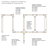 Трек шестиконтактный встраиваемый 3-фазный LIGHTSTAR 503035-R-DALI QUATTRO/DALI со стыковочными пазами (круглые медные жилы) QUATTRO/DALI/, длина 3м, БЕЛЫЙ МАТОВЫЙ